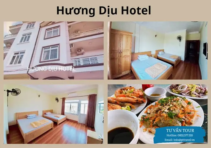 10. Hương Dịu Hotel – Khách Sạn Giá Rẻ Quan Lạn