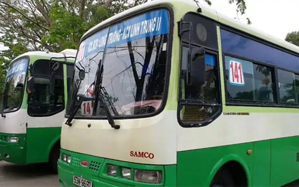 Đi Xe Bus Đến Khu Du Lịch Bcr