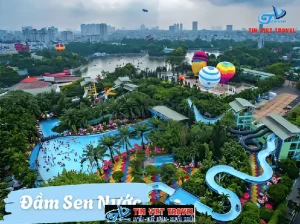 Công Viên Nước Đầm Sen: Giá Vé, Giờ Mở Cửa, Bản Đồ & Kinh ...