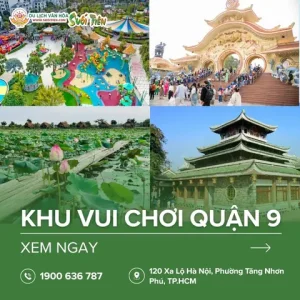 16 Khu Vui Chơi Quận 9 Hấp Dẫn Không Thể Bỏ Qua | Công Viên Văn ...