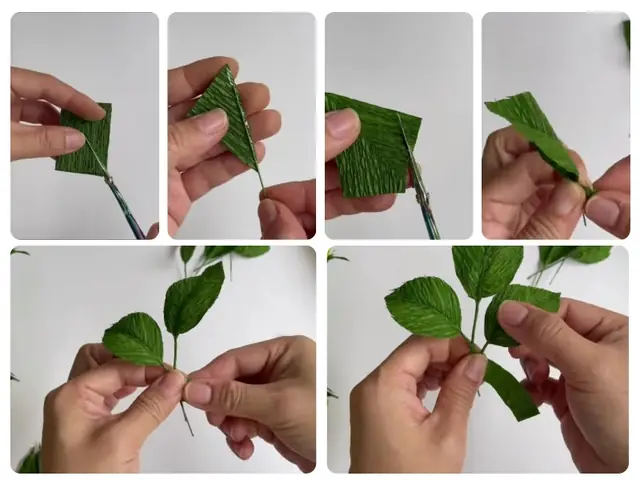 Bó Hoa Giấy Crepe Tự Làm