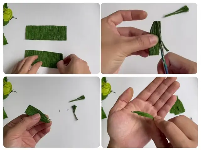 Bó Hoa Giấy Crepe Tự Làm