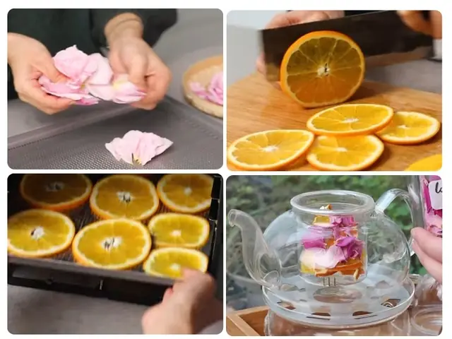 Trà Hoa Tự Pha Chế