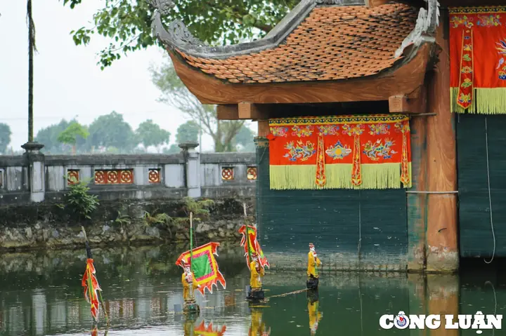 Hình Ảnh Thủy Đình Làng Đào Thục - Là Nơi Biểu Diễn Các Tiết Mục Múa Rối Nước Truyền Thống - Ảnh: Đình Trung Hình Ảnh Thủy Đình Làng Đào Thục - Là Nơi Biểu Diễn Các Tiết Mục Múa Rối Nước Truyền Thống - Ảnh: Đình Trung