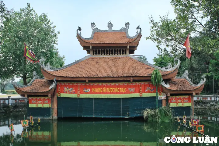 Một Số Hình Ảnh Thủy Đình - Nơi Biểu Diễn Múa Rối Nước Tại Làng Đào Thục