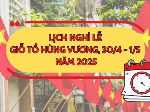 Lịch Nghỉ Giỗ Tổ Hùng Vương 2025 Của Công Chức, Viên Chức ...