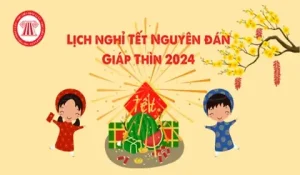 Lịch Nghỉ Tết Nguyên Đán Giáp Thìn 2024 Với Học Sinh, Giáo Viên 63 ...