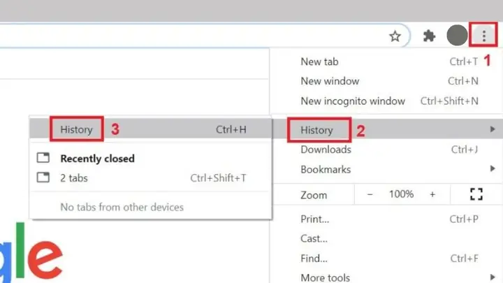 Cách Xem Và Xóa Lịch Sử Tìm Kiếm Trên Google Chrome Cách Xem Và Xóa Lịch Sử Tìm Kiếm Trên Google Chrome