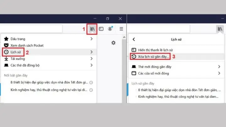 Cách Xem, Xóa Lịch Sử Tìm Kiếm Mozilla Firefox Trên Máy Tính Cách Xem, Xóa Lịch Sử Tìm Kiếm Mozilla Firefox Trên Máy Tính