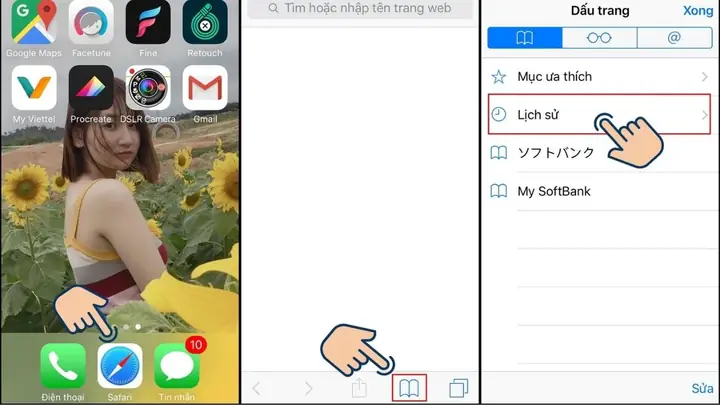 Cách Xem Và Xóa Lịch Sử Tìm Kiếm Trên Điện Thoại Iphone Cách Xem Và Xóa Lịch Sử Tìm Kiếm Trên Điện Thoại Iphone