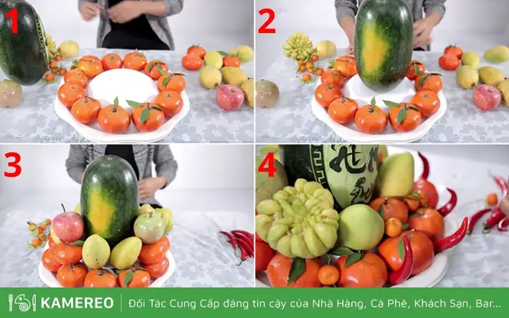 Cách Chưng Mâm Ngũ Quả Ngày Tết