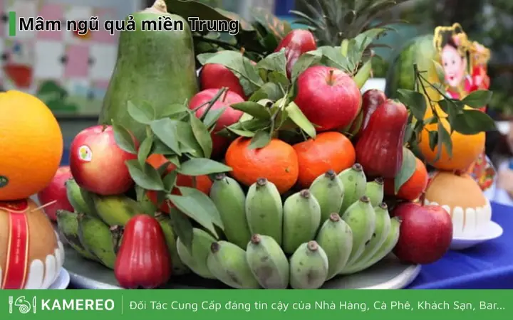 Mâm Ngũ Quả Miền Trung Gồm Những Gì?