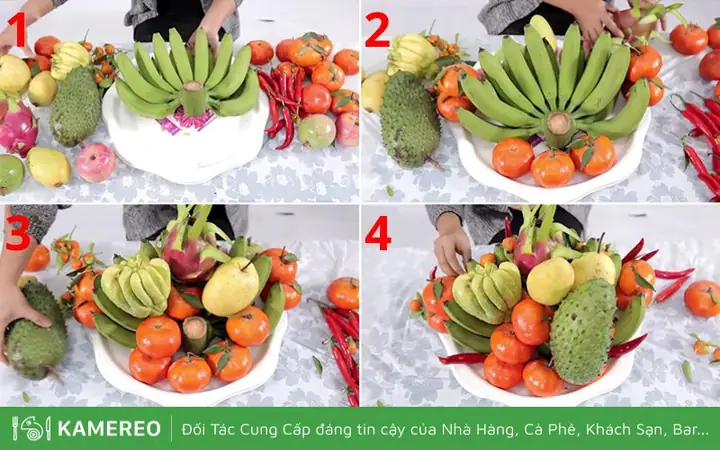 Cách Xếp Mâm Ngũ Quả