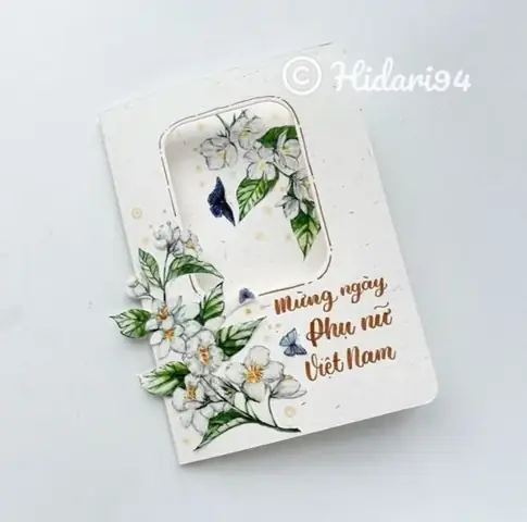 Mẫu Thiệp 20 10 Tự Làm Đơn Giản?