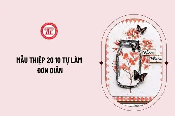 Mẫu Thiệp 20 10 Tự Làm Đơn Giản?