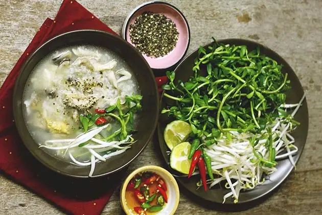 Cháo Cá Lóc Rau Đắng – Tiền Giang
