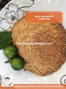 Muối Tôm Xay Nhuyễn Tây Ninh