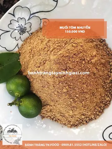 Muối Tôm Xay Nhuyễn Tây Ninh