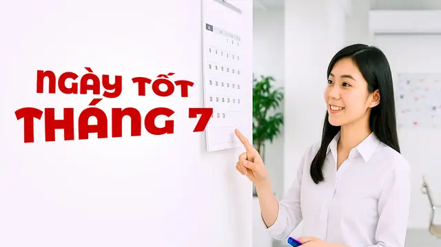 Ngày Âm Lịch Hôm Nay Và Ngày Tốt Trong Tháng 7 Năm 2025: Động ...