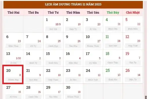 Năm 2023 Ngày Nhà Giáo Việt Nam 20/11 Là Thứ Mấy Trong Tuần? Năm 2023 Ngày Nhà Giáo Việt Nam 20/11 Là Thứ Mấy Trong Tuần?