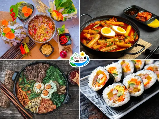 Những Món Ăn Hàn Quốc Phổ Biến Tại Đà Lạt