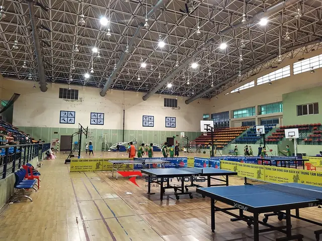Sân Bóng Bàn Nhà Thi Đấu Bách Khoa Hà Nội - Quận Hai Bà Trưng
