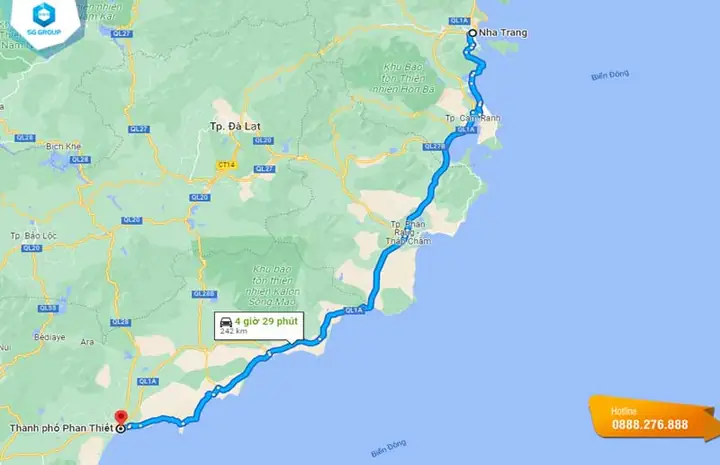 Từ Nha Trang Đến Mũi Né Phan Thiết Bao Nhiêu Km?