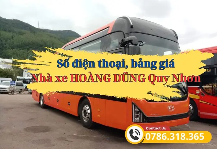 Xe Hoàng Dũng Quy Nhơn Sài Gòn: Số Điện Thoại + Bảng Giá - Xe ...