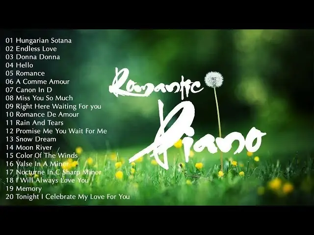Romantic Piano - 20 Bản Nhạc Không Lời Hay Nhất Thế Giới Nhẹ ...