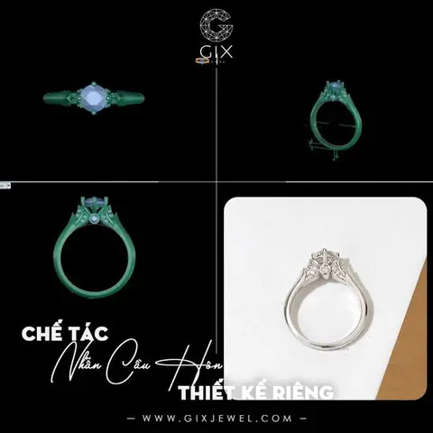 Giá Nhẫn Cầu Hôn Thiết Kế Riêng Có Đắt Không? Giá Nhẫn Cầu Hôn Thiết Kế Riêng Có Đắt Không?