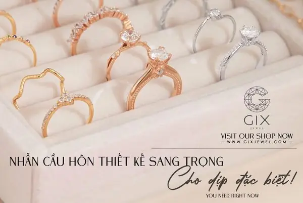 Các Kiểu Thiết Kế Nhẫn Cầu Hôn Các Kiểu Thiết Kế Nhẫn Cầu Hôn