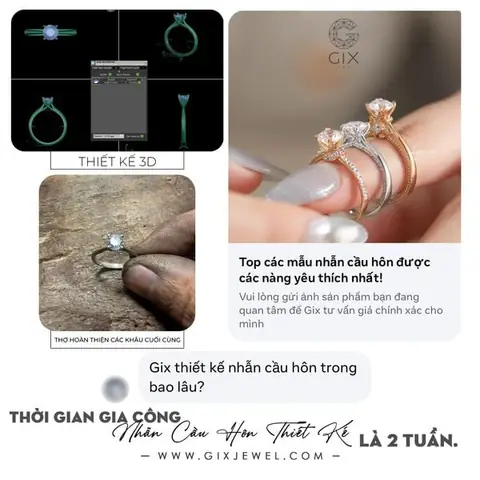 Vì Sao Nên Mua Nhẫn Cầu Hôn Tại Gix Jewel Vì Sao Nên Mua Nhẫn Cầu Hôn Tại Gix Jewel