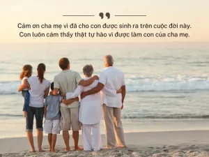 Cảm Ơn Người Thân Trong Gia Đình