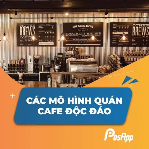 30 Mô Hình Quán Cafe Độc Đáo Được Yêu Thích Năm 2025