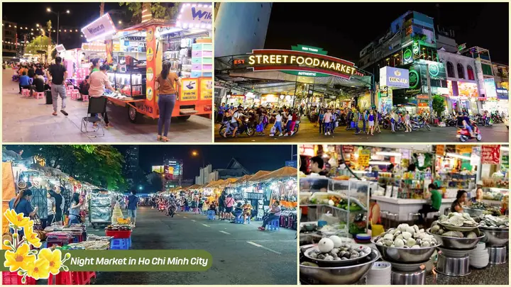 A Unique Charm Of Night Markets In Ho Chi Minh City