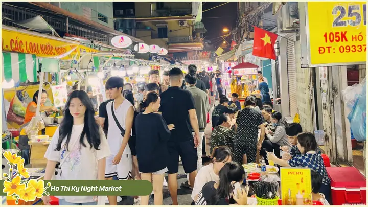 Ho Thi Ky Night Market: A Foodie's Paradise
