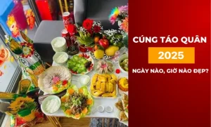 Năm 2025 Cúng Ông Công Ông Táo Ngày Nào, Giờ Nào Đẹp?