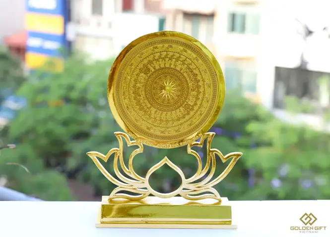Mặt Trống Đồng Mạ Vàng Mặt Trống Đồng Mạ Vàng