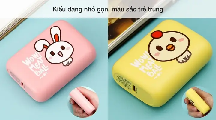 Pin Sạc Dự Phòng Họa Tiết Độc Đáo
