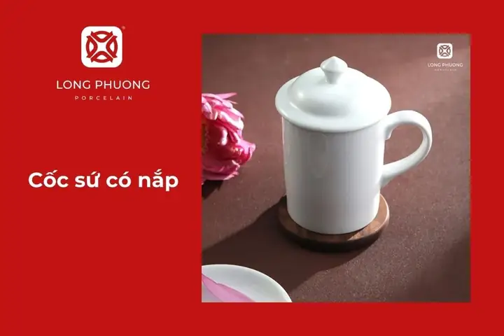 25 Cốc Sứ Có Nắp
