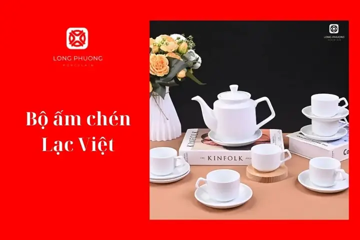 10. Bộ Ấm Chén Lạc Việt