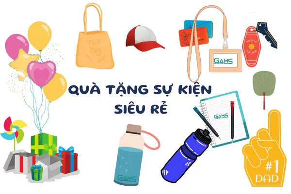 Gợi Ý 15 Mẫu Quà Tặng Sự Kiện Giá Rẻ Được Khách Mời Yêu Thích