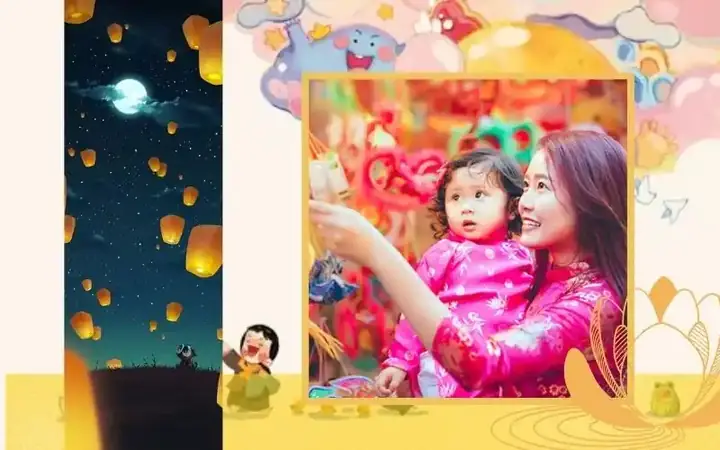 Đưa Bé Đi Chơi Trung Thu