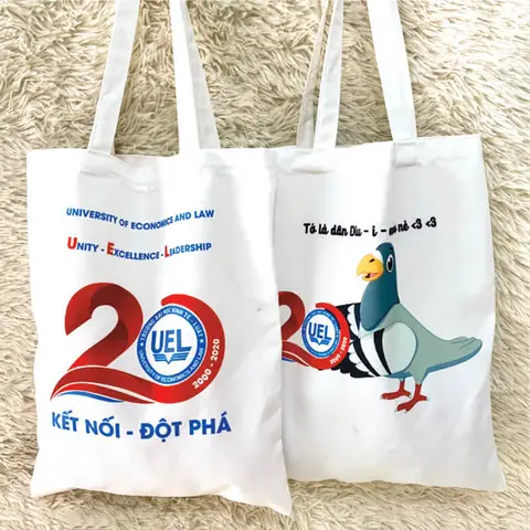 10. Túi Vải Thân Thiện Môi Trường