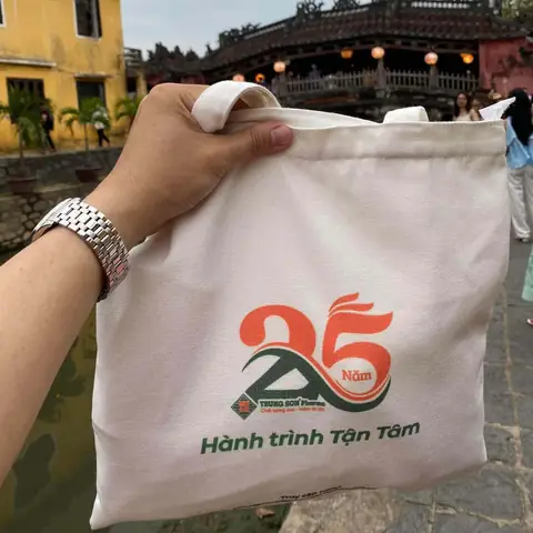 10. Túi Vải Thân Thiện Môi Trường