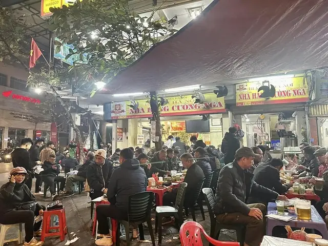Cường Nga – Bia Hơi Ngon Hà Nội Thực Đơn Đa Dạng