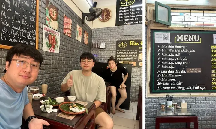 Bún Đậu Kẻ Mơ Trung Kính: Hương Vị Xưa Cũ Giữa Lòng Phố Hiện Đại