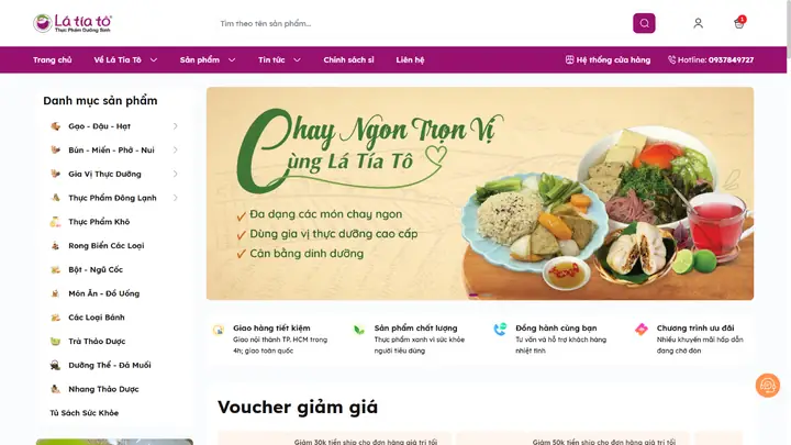 Đặt Tiệc Chay Thực Dưỡng