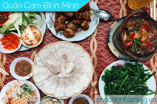 Quán Cơm Bình Minh Nha Trang - Thực Đơn Đầy Đủ 2025 - Checkin ...