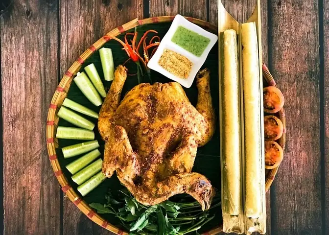 Những Quán Gà Nướng Cơm Lam Ở Gia Lai Ngon 'chuẩn Bài'